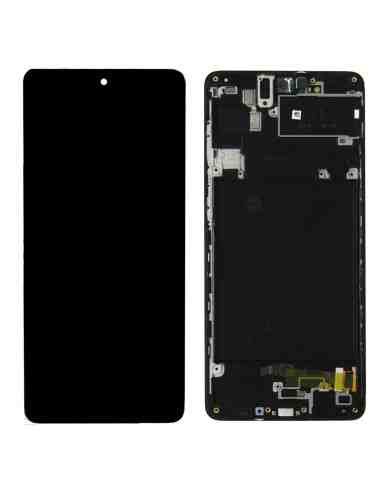 MODULO SAMSUNG A71 CON MARCO SERVICE PACK